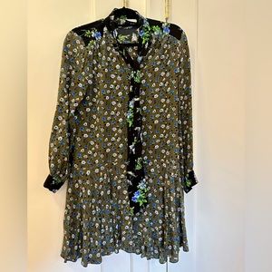 Sandro Floral Dress